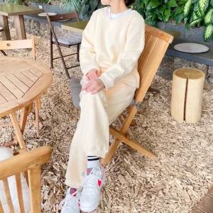 기모 오버핏 트레이닝 추리닝 겨울 잠옷 세트