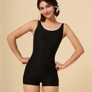 [하프클럽/]랠리 2025 여자 반전신 수영복 2부 T13936 여름수영복