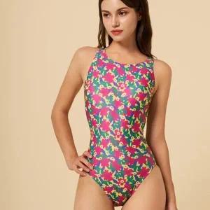 [하프클럽/]랠리 2025 여자 원피스 수영복 T13933 워터파크수영복