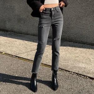 [하프클럽/]여자 반하이 컷오프 빈티지 편한 청바지