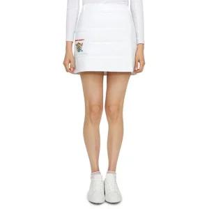혼가먼트 골프웨어 여성 패딩 스커트 HCW 2C AE08 WHITE