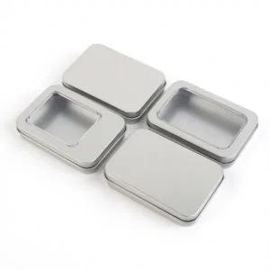 사각 휴대용 소형 x5개 소품정리함 틴케이스 철제