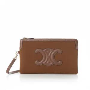 CELINE 25FW SMALL POUCH WITH STRAP  10J503GSG 02CM)  스몰 파우치 위드 스트랩)