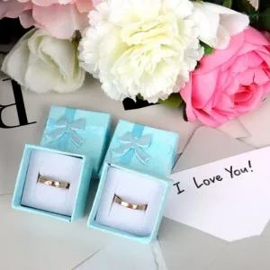 ( )선물포장 돌반지함 반지케이스 민트