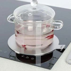 열전도 인덕션팬 스텐 손잡이 그으름방지 14cm