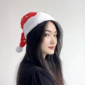 ( )반짝 별 산타모자 크리스마스 산타복장 코스튬