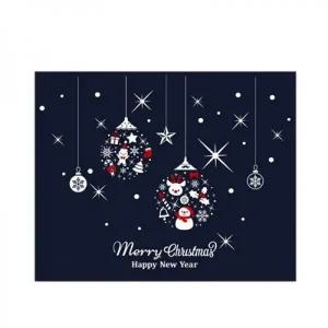 ( )크리스마스 스티커 반짝이는 성탄절 오너먼트 모빌 01