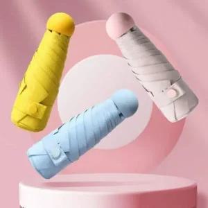 가방에쏙 햇빛차단 양산겸용 케이스포함 3단 미니우산 작은 우산 큰 접이신 여름 양산 대형 포켓 도매