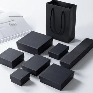 (제품 상자 5cm X 5cm(0410))주얼리 케이스 쇼핑백 무광블랙