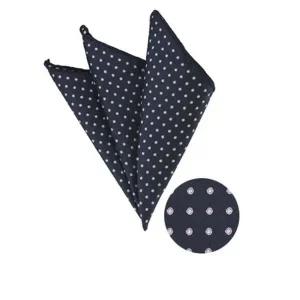 [에이치플러스몰]핑크 버튼 도트 행커치프