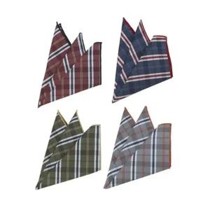 [에이치플러스몰]데이비드 체크 행커치프