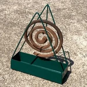 ( )모기향 거치대 케이스 삼각형 그린