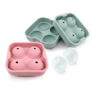 실리콘 얼음볼 메이커 원형 아이스볼 트레이 아이스몰드 얼음틀