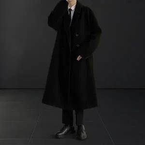 히터스 [봄가을 겨울누빔] 2TYPE 무결점 정장 롱 맥코트