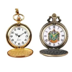 클래식 빈티지 회중시계 골드 해리포터 시리즈 주머니 시계