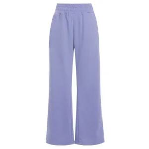 여성 솔리드 부츠컷 트레이닝 코튼 밴딩 팬츠 DAI-WPT-1086-연보라