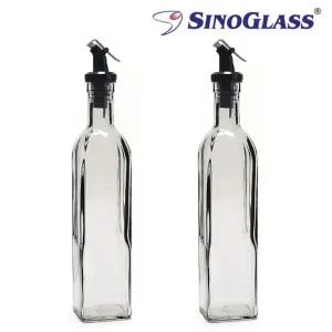 유리 오일병 500ml 2P 기름병 시럽 간장용기 소스병