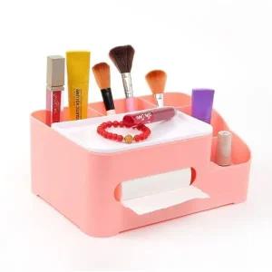 멀티 티슈케이스 데스크정리함 화장지 다용도수납함
