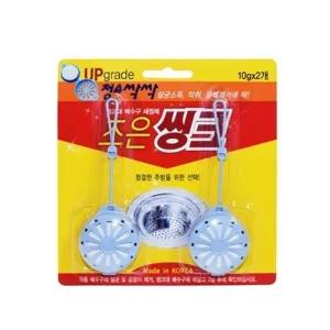 씽크대 배수구 세정제 헨켈 홈케어 클리너 맑은닥터 싱크 30개