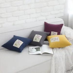 이솔홈 데이지 쿠션커버 고급 북유럽쿠션 쇼파 쿠션