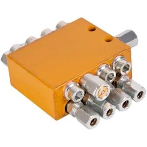 구리스 분배기 중장비 그리스 충전식 윤활유 윤활제