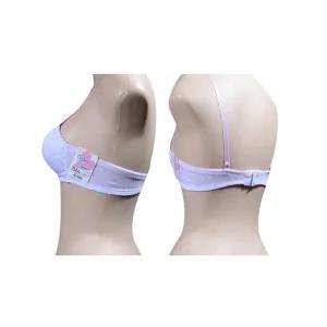 [하프클럽/셀러허브_여성트랜드패션]AA컵 주니어2단계브라 핑크하트 끈탈부