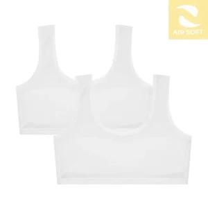 수아팜 주니어 1단계 에어 소프트 브라 2매_아이보리