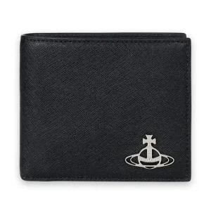 남성 ORB 로고 사피아노 반지갑 블랙) 5115002PM L001N N401