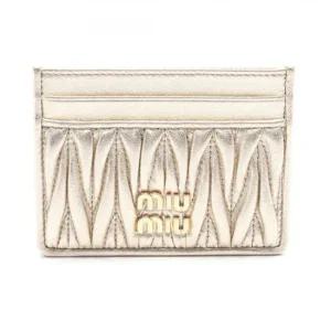 MIU  25 마테라쎄 나파 가죽 카드 지갑  5MC076 AFPP F0846)