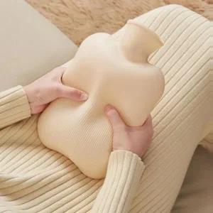 ( )보온물주머니 실리콘 2L 대용량 보온팩 온열팩 겨울 찜질 실리콘물주머니