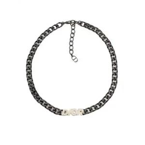 DIOR 디올 로고 체인 초커 네크리스  N1857HOMMT 004)