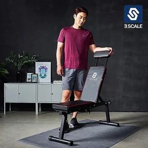 [비에스] 헬스 원터치 인클라인벤치 헤드업