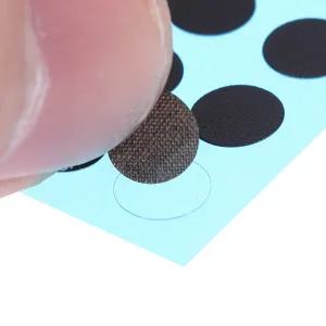 IR 리모컨 전도성 고무 버튼용 키패드 수리 키트 검정색 전도성 고무 패드 직경 3mm 4mm 56mm 4 가지 크기