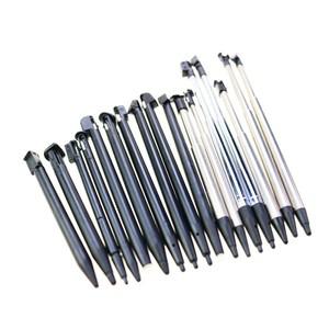 호환 YUXI 금속 텔레스코픽 스타일러스 플라스틱 터치 스크린 펜 3DS XL Lite Wii U