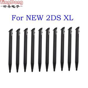 호환 10PCS 금속 텔레스코픽 스타일러스 플라스틱 터치 스크린 펜 닌텐도 2DS LL 용