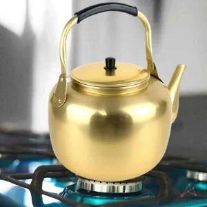 옛날 양은 노란주전자 10L