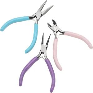 전문가용 정밀 공예 비딩 크림핑 플라이어 스테인리스 스틸 주얼리 제작 도구