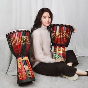 젬베 12인치 아프리카 입문자 드럼 잼배 공연 타악기 악기