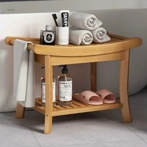 원목 목욕탕 나무 습식 1인용 벤치 가정용 욕조 사우나 의자