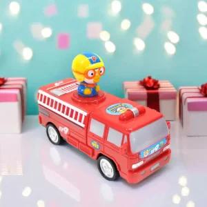 뽀로로 푸시앤고 119 소방차 유아 푸시카 자동차 장난감 소방관놀이 미니카 모형 어린이