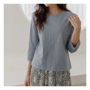 저스트원 포딩 세미크롭 7부 슬라브티