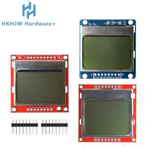 고성능 적색청색 PCB 84x48 노키아 5110 LCD 스크린 12864 및 1602보다 우수 3310 모듈 호환