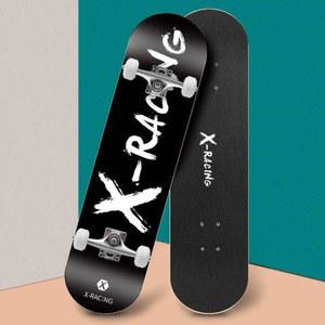 스케이드 보드 크루져 나무 60mm 초보자용 서프스케이트 돌연변이 롱보드 26인치