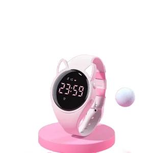 고양이 손목 시계 세트 중학생 캣 패션 팔찌 대학생 여학생