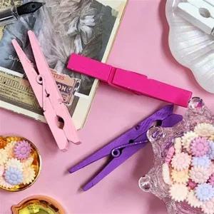 나무집게 미니 장식 사진 포토  7.2cm