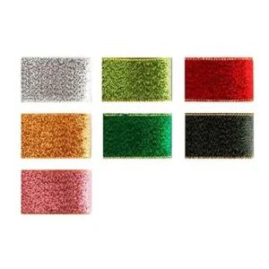 4500 슈퍼금사리본 M 8mm 18yds 금색 (1개)