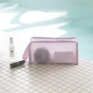 트래블러스_코팅메쉬 파우치 큐브 롱 팬시용품