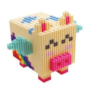 이지 툭툭블럭 날면돼지 저금통