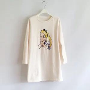 앨리스 수유티 긴팔 수유복 면 코튼 수유티셔츠 산후조리 임부복