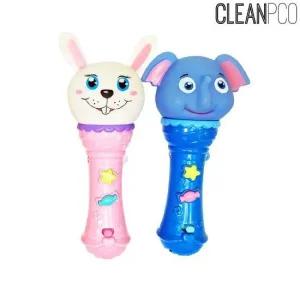 마이크장난감 동물캐릭터마이크 스피커휴대폰연결사용